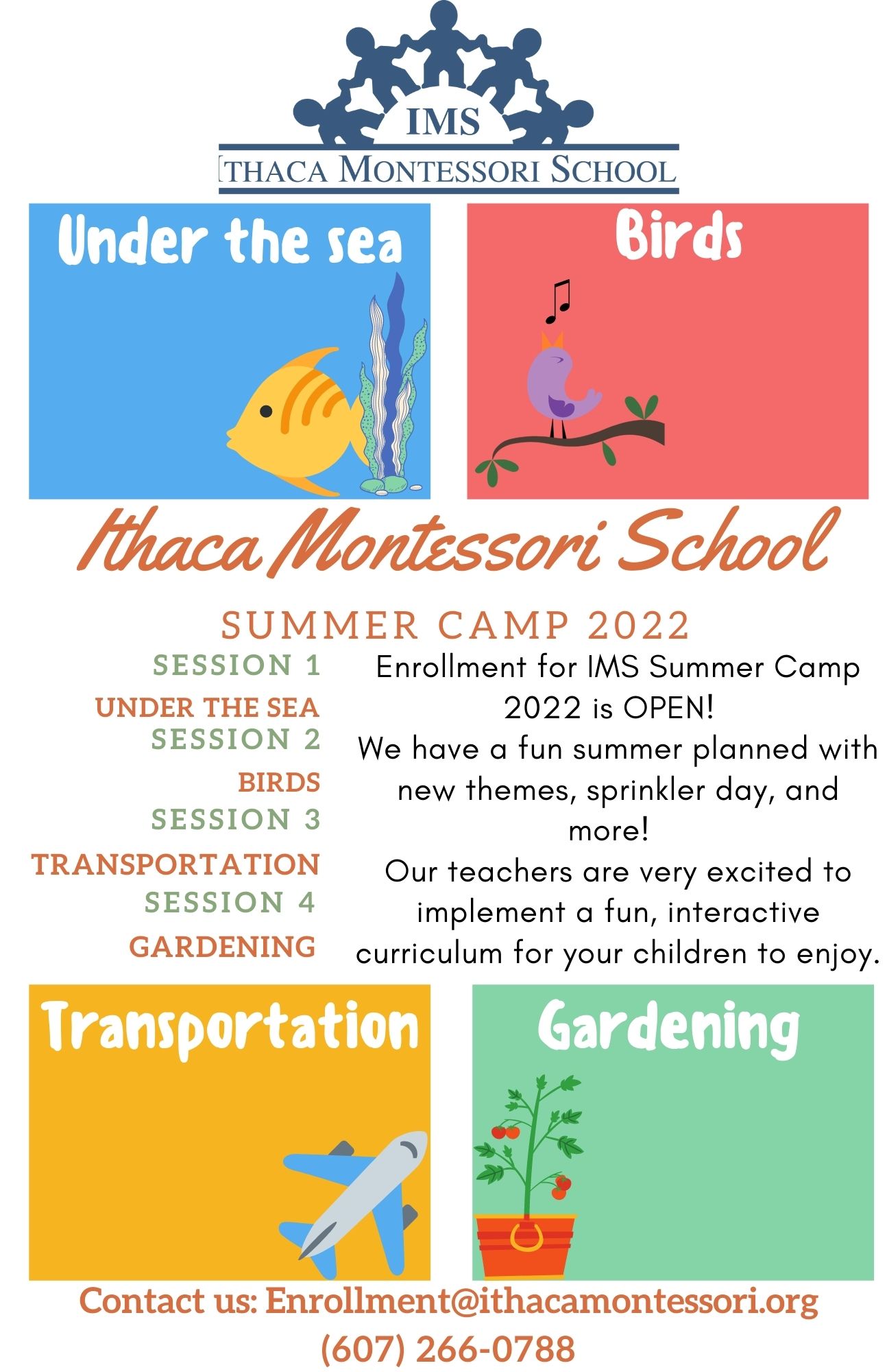 Summer Camps Ithaca Montessori School